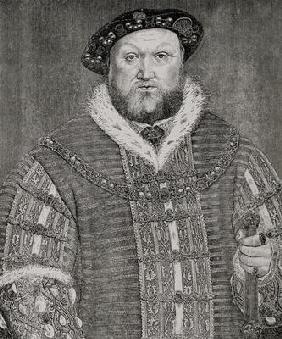 Henry VIII (1491-1547) (engraving)