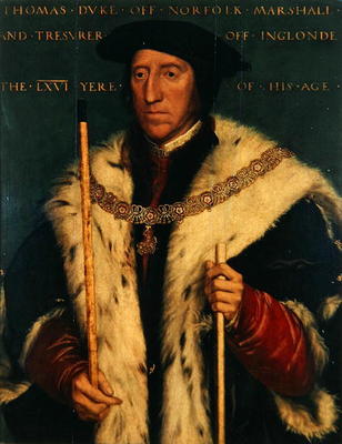 Thomas Howard, 3rd Duke of Norfolk (oil on canvas) à Hans Holbein le Jeune
