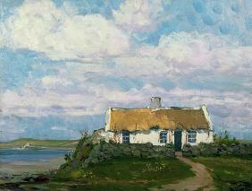 Maison de campagne irlandaise à la côte