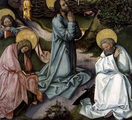 Christ in Gethsemane à Hans Leonard Schaufelein
