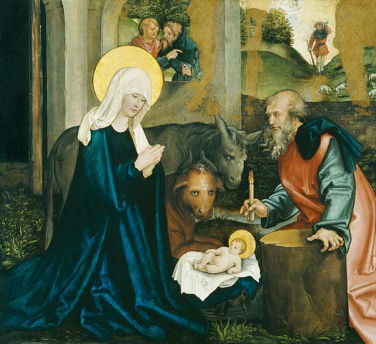 The Birth of Christ à Hans Leonard Schaufelein