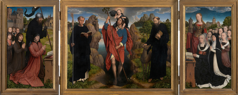 Triptych of Willem Moreel à Hans Memling
