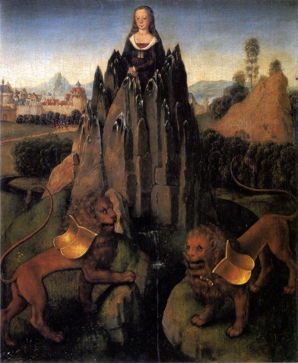 Allegory of Chastity à Hans Memling