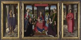 The Virgin and Child with Saints and Donors (The Donne Triptych)