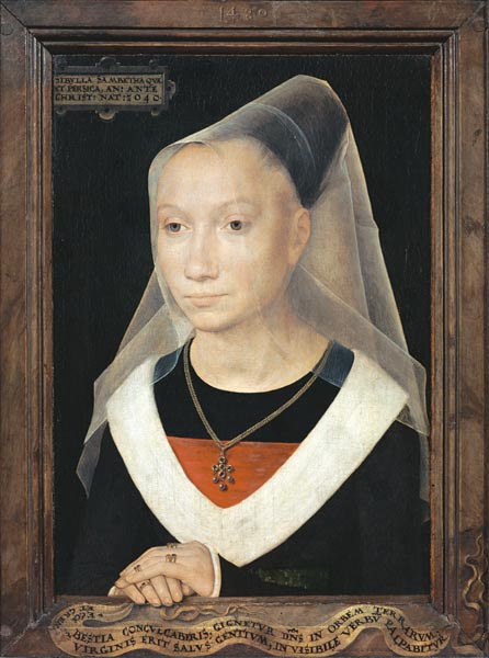 Portrait of a Young Woman à Hans Memling