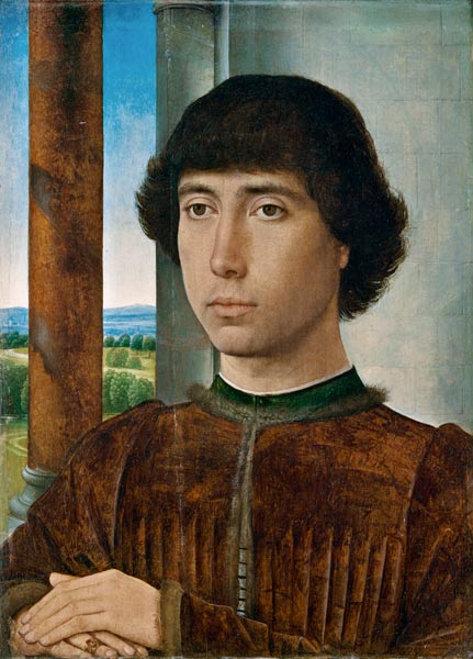 Portrait of a Young Man à Hans Memling