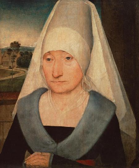 portrait d'une femme âgée