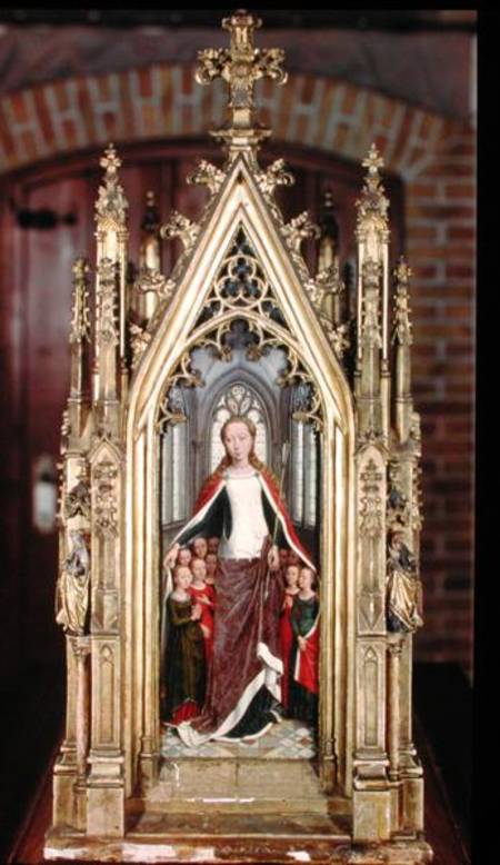 St. Ursula and the Holy Virgins, from the Reliquary of St. Ursula à Hans Memling