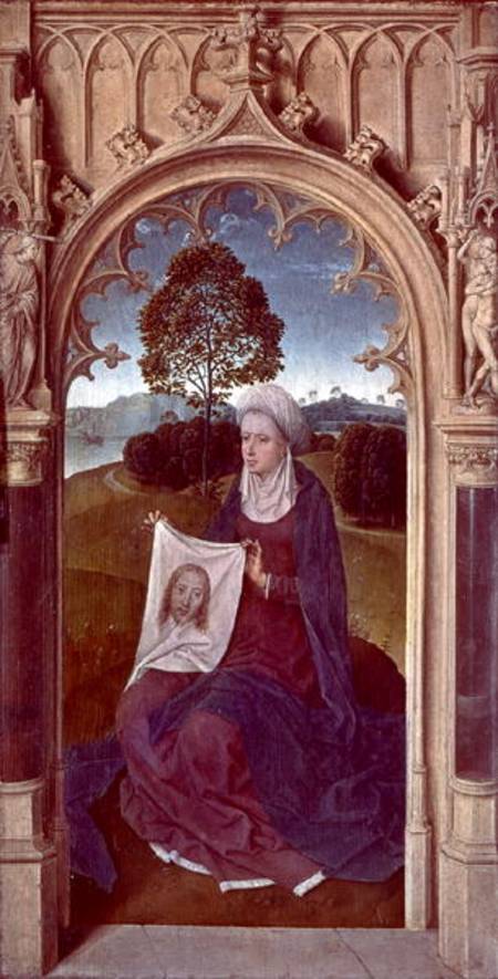 St. Veronica, from the reverse of the Triptych of Jan Floreins à Hans Memling