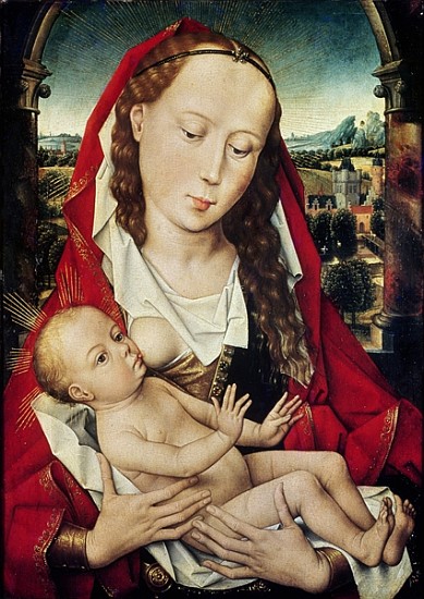 Virgin and Child, c.1467-70 à Hans Memling