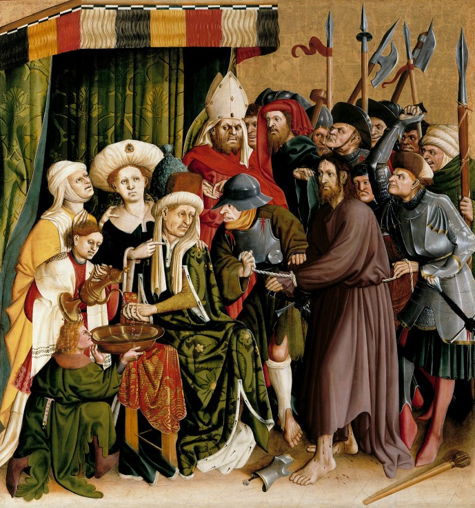 Christ before Pilate. The Wings of the Wurzach Altar à Hans Multscher