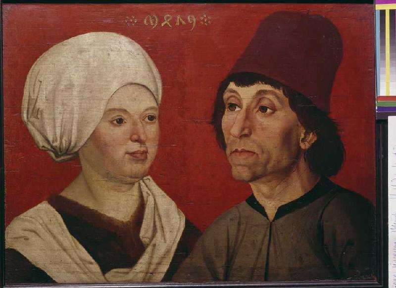 portrait d'un couple. à Hans Schüchlin
