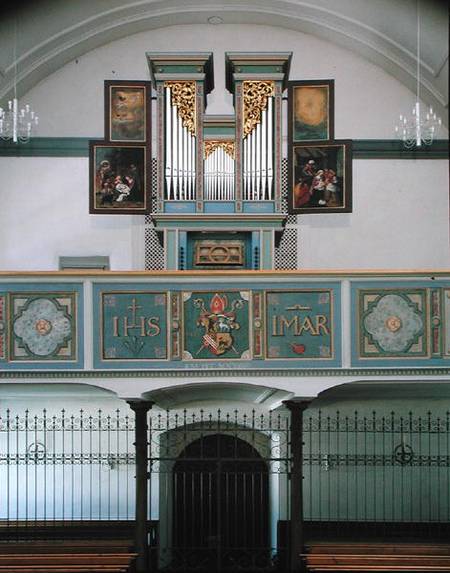 Organ in the cloister à Hans Sichelbein Sichelbein