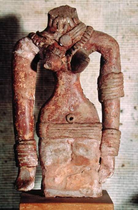 Headless female figure, from Mohenjo-Daro, Indus Valley, Pakistan à Harappan