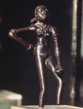 Figure of a young dancer, from Mohenjo-Daro, Indus Valley, Pakistan