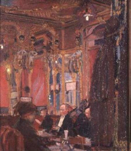 The Cafe Royal à Harold Gilman