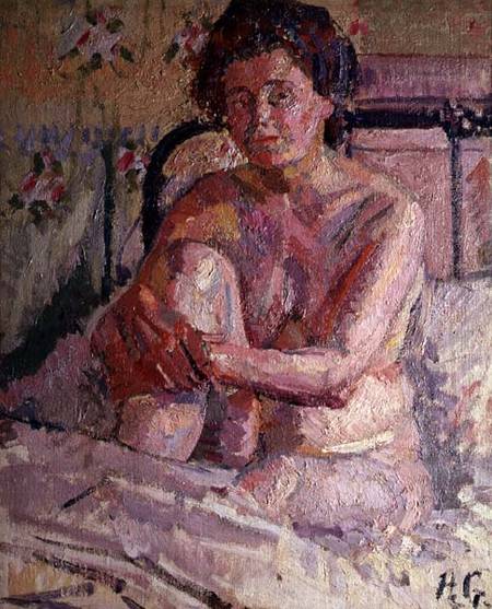 Nude on a Bed à Harold Gilman