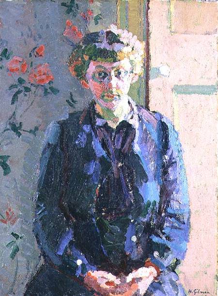 Portrait of Sylvia Gosse (1881-1968) à Harold Gilman