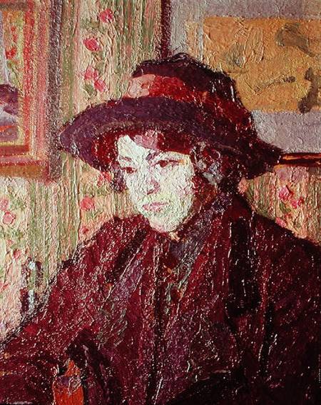 The Tea Cup  (detail of 125660) à Harold Gilman