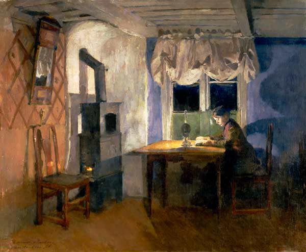 By Lamplight à Harriet Backer