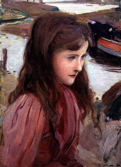 Study of a Young Girl à Harrington Mann