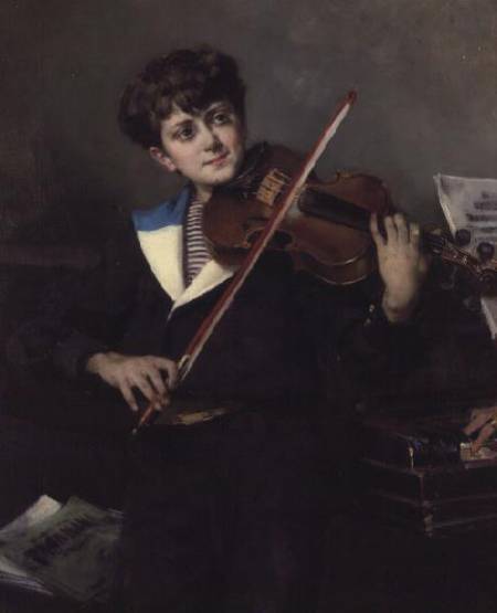The Violinist à Harry Humphrey Moore