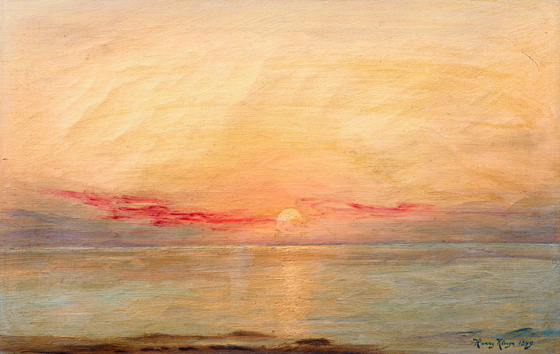 Sunset, Skagen à Harry Kluge