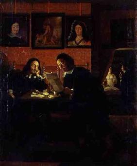 Two Men in a Studio