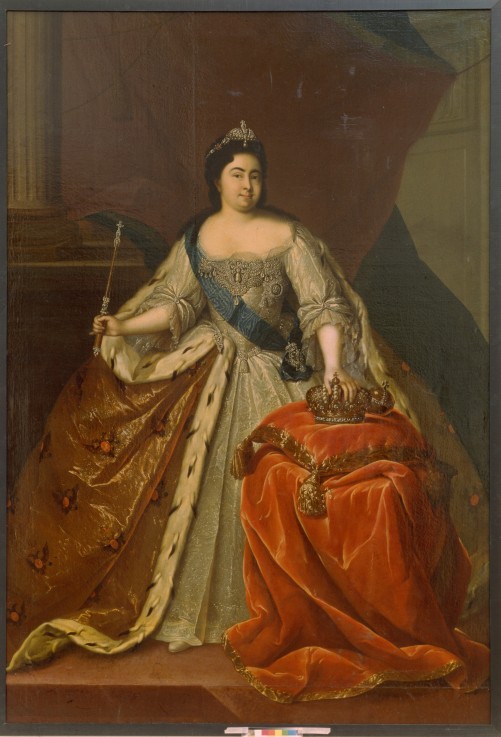 Portrait of Empress Catherine I. (1684-1727) à Heinrich Buchholz