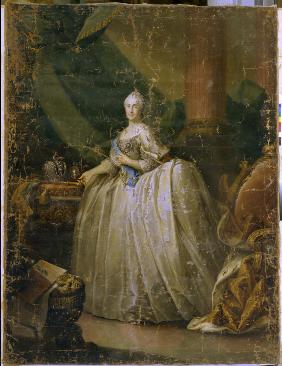 Portrait of Empress Catherine II (1729-1796)