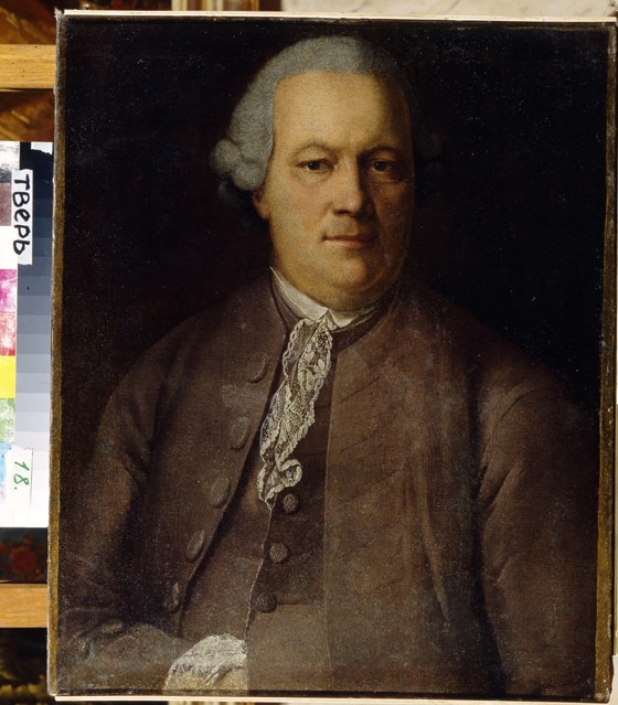 Portrait of A. von Berg à Heinrich Buchholz