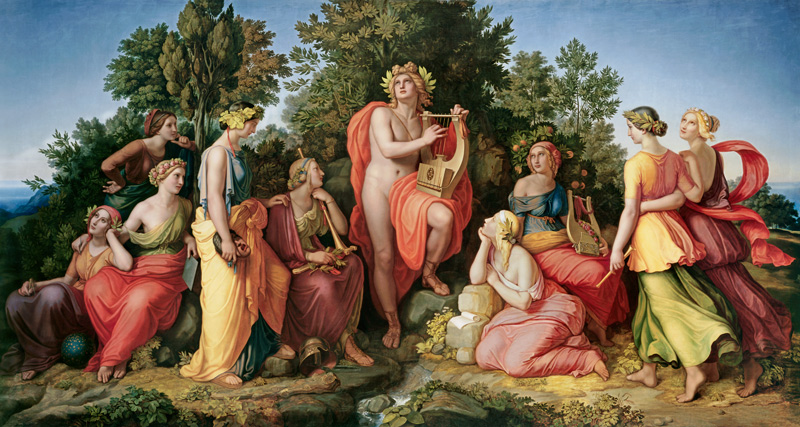 Apollo and the Muses à Heinrich Maria Hess