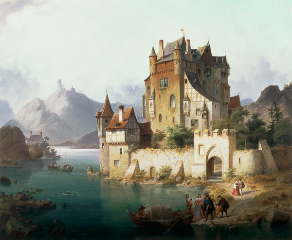 The Castle Ferry à Heinrich von Rustige