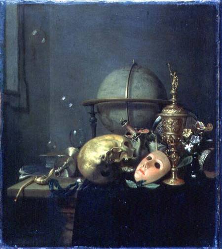 Still Life with a Mask à Hendrik Andrieszen