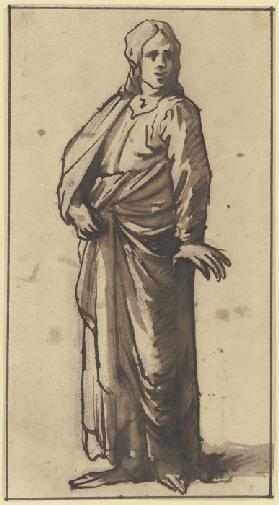 Male garbed figure