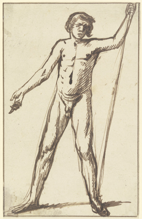 Male nude à Hendrik Goudt
