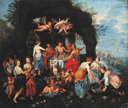 The Feast of the Gods à Hendrik van Kessel