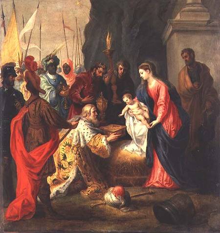 Adoration of the Magi à Hendrik van l'Ancien Balen