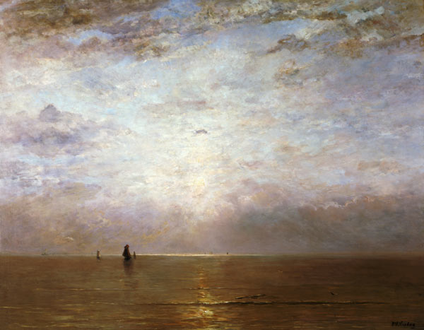 Sunset à Hendrik Willem Mesdag