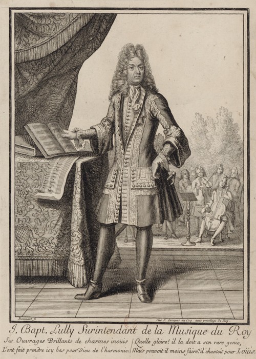 Jean-Baptiste Lully à Henri Bonnart