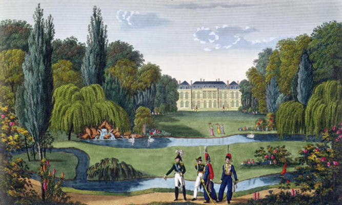 The Elysee Bourbon, c.1815-20 (colour engraving) à Henri Courvoisier-Voisin