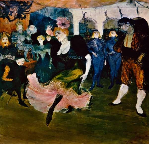 Marcelle Lender danse le boléro - peinture huile sur toile de Henri de ...