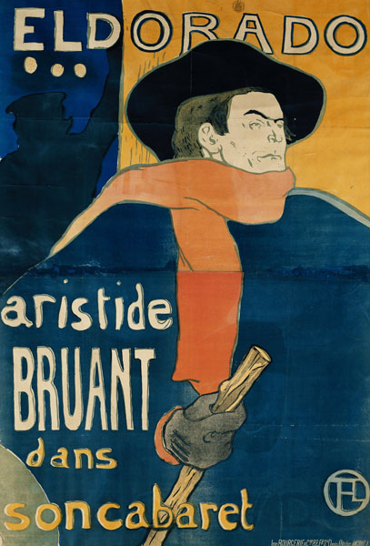 Eldorado, Aristide Bruant à Henri de Toulouse-Lautrec