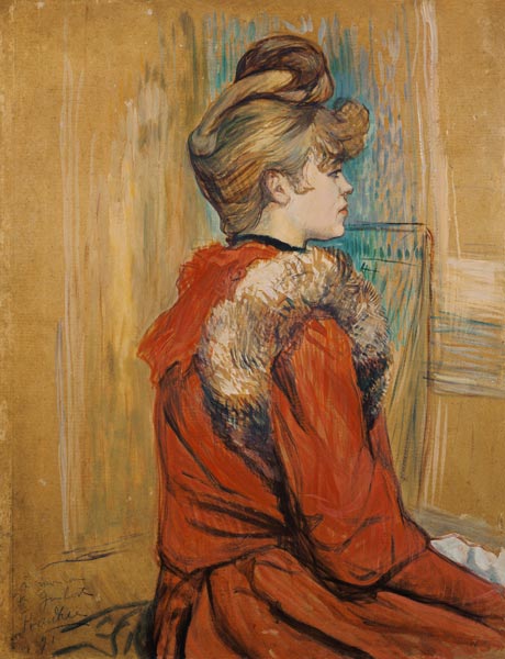 Jeanne Fontaine à Henri de Toulouse-Lautrec