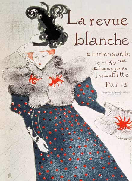 La revue Blanche à Henri de Toulouse-Lautrec