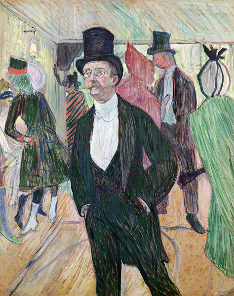 Monsieur Fourcade à Henri de Toulouse-Lautrec