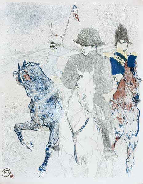 Napoleon Riding à Henri de Toulouse-Lautrec