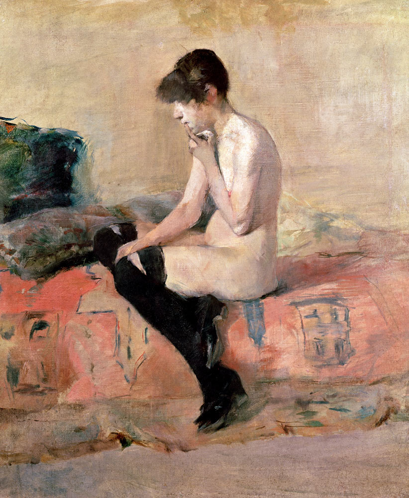 Nude Woman Seated on a Divan à Henri de Toulouse-Lautrec