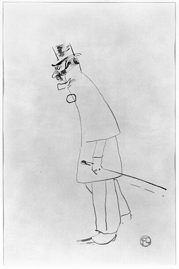 A House Doctor, Gabriel Tapie de Celeyran (1869-1930) 1894 à Henri de Toulouse-Lautrec