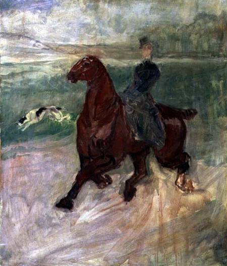 The Amazon à Henri de Toulouse-Lautrec